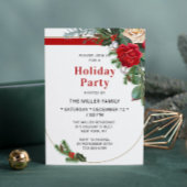 Elégante aquarelle Floral Fête Invitation