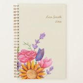 Elégante aquarelle florale (Devant)