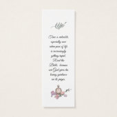 Elégante aquarelle Florale Religieuse Bible Sagess (Dos)