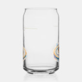 Elégante aquarelle Golden Rose Mariage Cercles (Gauche)