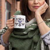 Elégante aquarelle Libra Zodiac Mug personnalisé