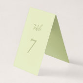 Elégante aquarelle verte de couronne personnalisée (Back)