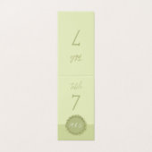 Elégante aquarelle verte de couronne personnalisée (Outside Unfolded)