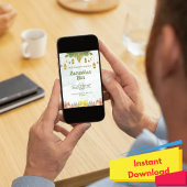 Elégante aquarelle verte Ramadan Iftar Invitation