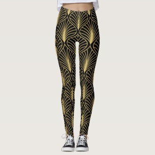 Elegante art deco:  Abstract Leggings
