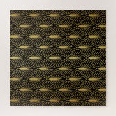 Elegante art deco: Abstract Legpuzzel (Horizontaal)