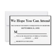Elegante Art Deco Gold op Black Wedding RSVP