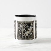 Elegante Art Deco kat Mok (Midden)