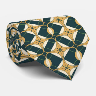 Elegante art deco patroon betegeld stropdas