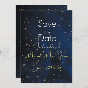Elegante avond Bewaar de datum Save The Date