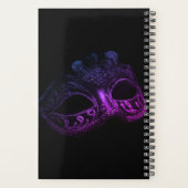 Elegante avondmaskerade planner (Achterkant)