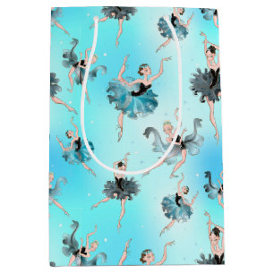 Elegante Ballerina's Inpakpapier Medium Cadeauzakje