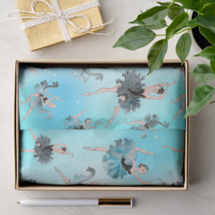 Elegante Ballerina's Inpakpapier Tissuepapier