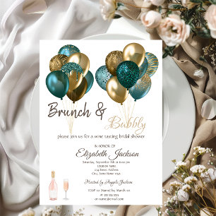 Elegante Ballonnen Brunch & Bruisende Bruiloftssal Kaart