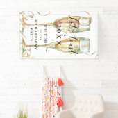 Élégante bannière de bienvenue du Nouvel An (En situation)