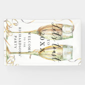 Élégante bannière de bienvenue du Nouvel An (Horizontal)