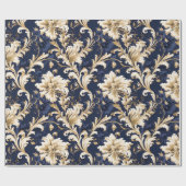 Elegante Barok en Damast Decor:   Cadeaupapier (Vlak)