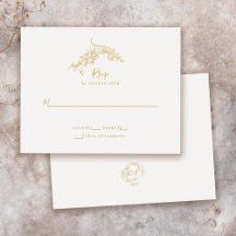 Elegante barokke Chinoiserie gouden bruiloft