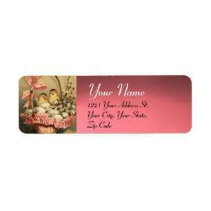 ELEGANTE BASKET, KIKENS, VLOEREN EN EENVOUDIGE EIE ETIKET