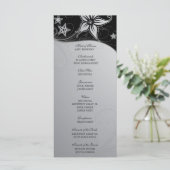 Elegante Beach Destination Wedding Thema Programma (Staand voorkant)