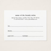 Élégante beauté rouge minimaliste (Dos)