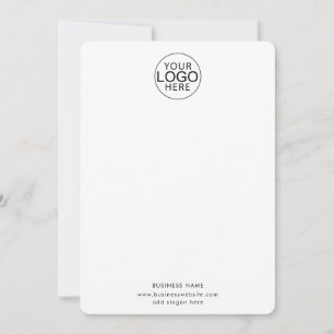 Elegante bedrijfslogo en website zakelijk notitiekaartje