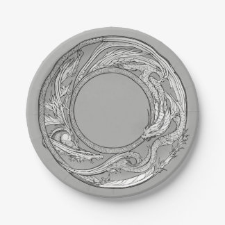 Elegante beschikbare document Borden Papieren Bordje