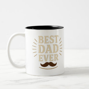 Elegante "Beste vader ooit" Mok - Vaderdag GiftMug