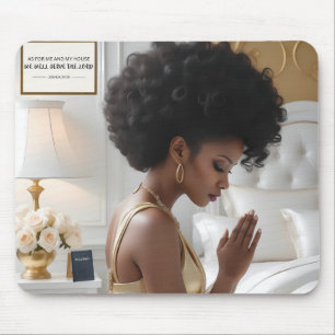 Elegante biddende moeder Muismat