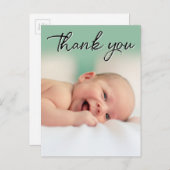 Élégante Bienvenue : Faire-Part de Naissance Perso (Devant / Derrière)