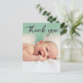 Élégante Bienvenue : Faire-Part de Naissance Perso (Debout devant)