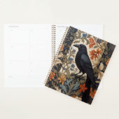 Elegante Black Raven William Morris geïnspireerd d Planner (Display)