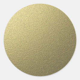 Elegante Blank Gold Glitter Seals Ronde Sticker