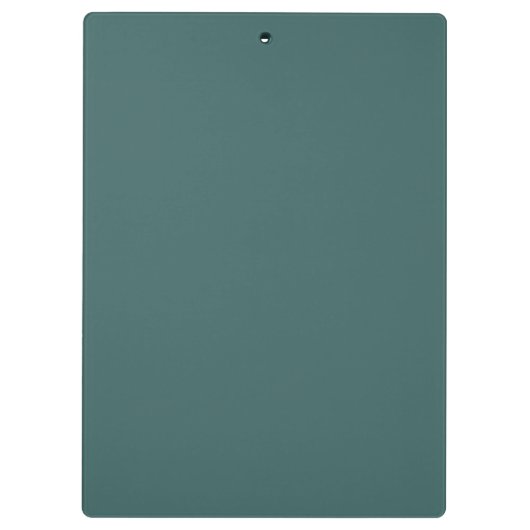 Elegante blauw-groene metallic look met zwarte spo klembord (Achterkant)