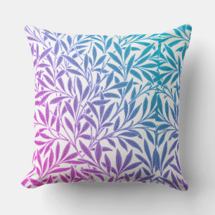 Elegante Blauwe en Roze Kleurencombinatie in Ontwe Kussen