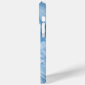 Elegante Blauwe Marmer Case-Mate iPhone Case (Achterkant / Links)