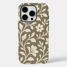 Elegante bloem- en botanische iPhone Pro-hoes  16 Pro Hoesje