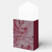 Elegante bloem gepersonaliseerde bruiloft Dank u Bedankdoosjes (Geopend)