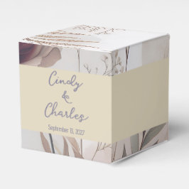 Elegante Bloemen Bedankdoosjes