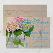 Elegante bloemen in metselaar pot kaart (Voorkant / Achterkant)