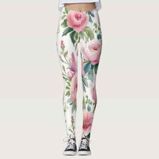 Elegante Bloemen Leggings – Stijlvol & Comfortabel