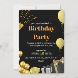 Elegante bloemen: Minimalistische verjaardagskaart Kaart