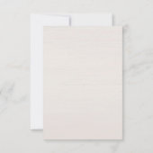 Elegante Bloemen Schone Lavendel Bruiloft Kaart (Achterkant)