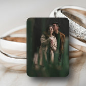 Elegante Bloemen Trouwwebsite QR code Foto RSVP Informatiekaartje