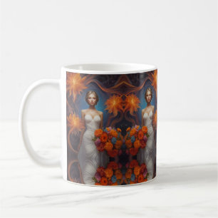 Elegante Bloemenbruid bruiloft Collectie Koffiemok