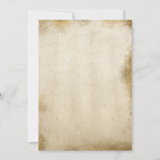 Elegante bloemenbruidsdouche Uitnodiging (Achterkant)