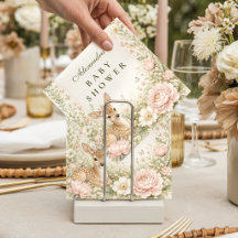Elegante Bloemende Herten Botanische Babyborrel