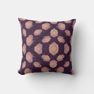 Elegante bloemendeken – knusse botanische throw  kussen