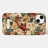 Elegante  bloemenivoor achtergrond Case-Mate iPhone case (Achterkant (horizontaal))
