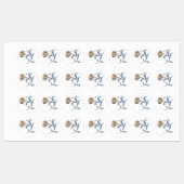 Elegante bloemenkleding labels (Vel)